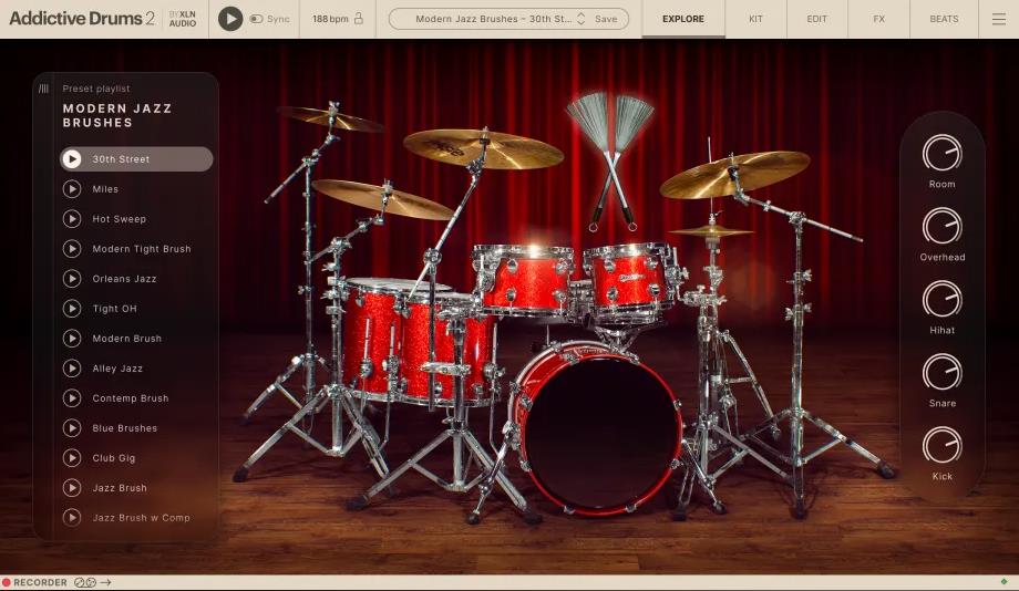 XLN Audio modern_jazz_brushes and gift